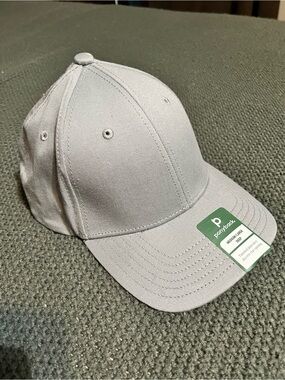 Ponyback hat in gray M/L Deep Fit